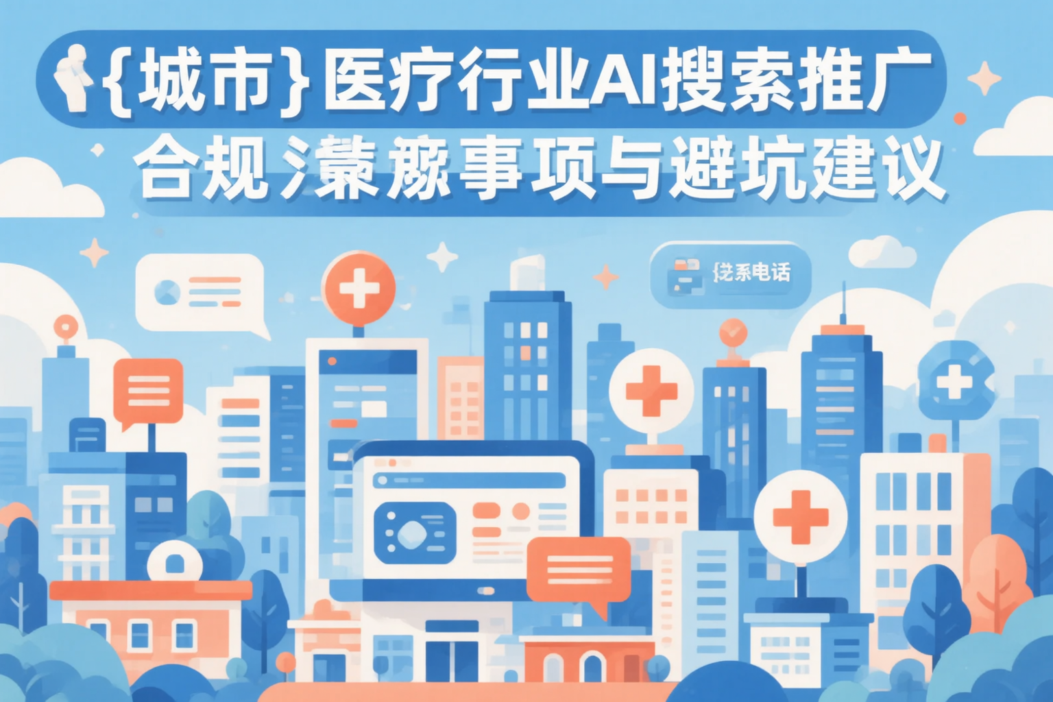 榆林医疗行业AI搜索推广合规注意事项与避坑建议