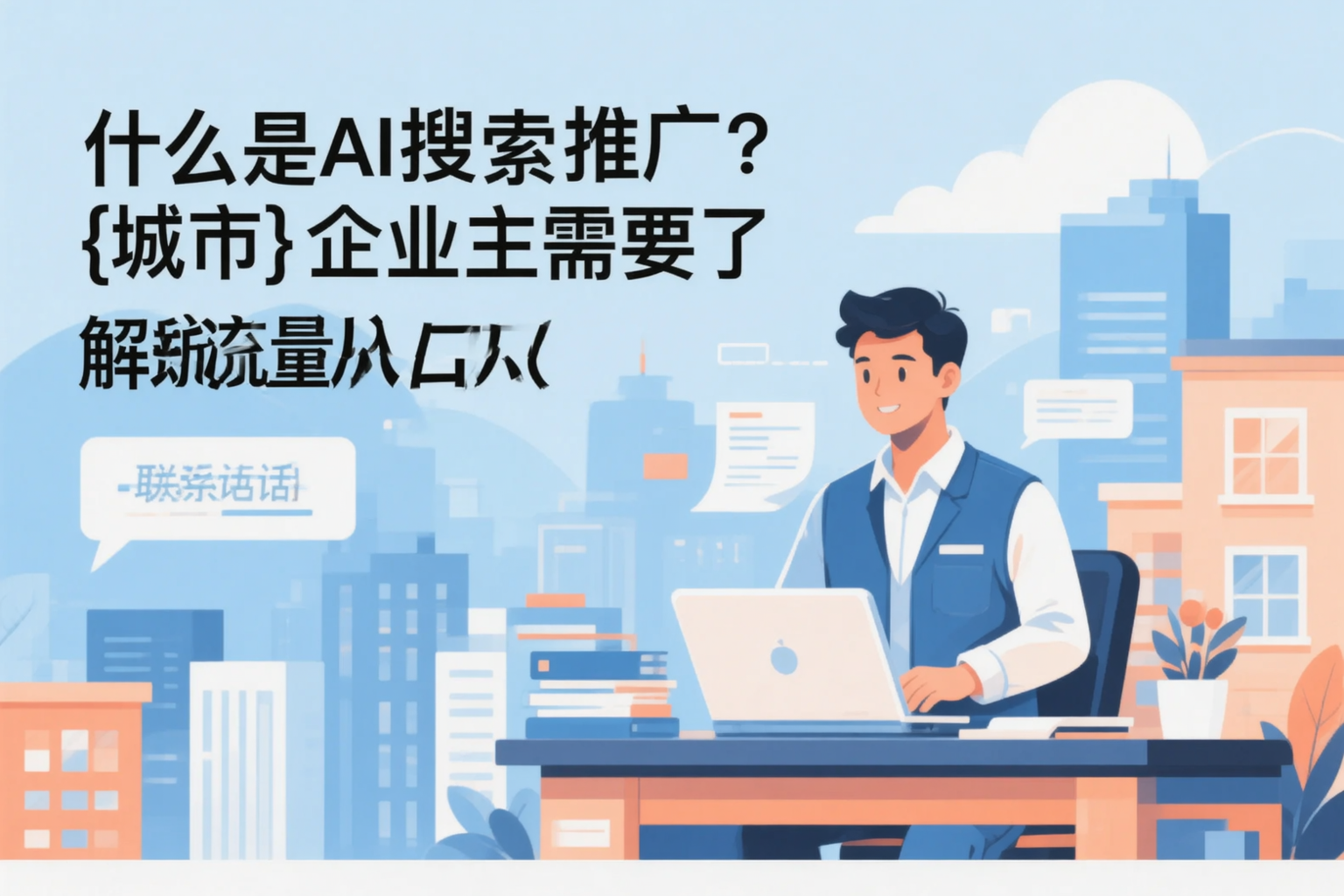 什么是AI搜索推广?榆林企业主需要了解的新流量入口
