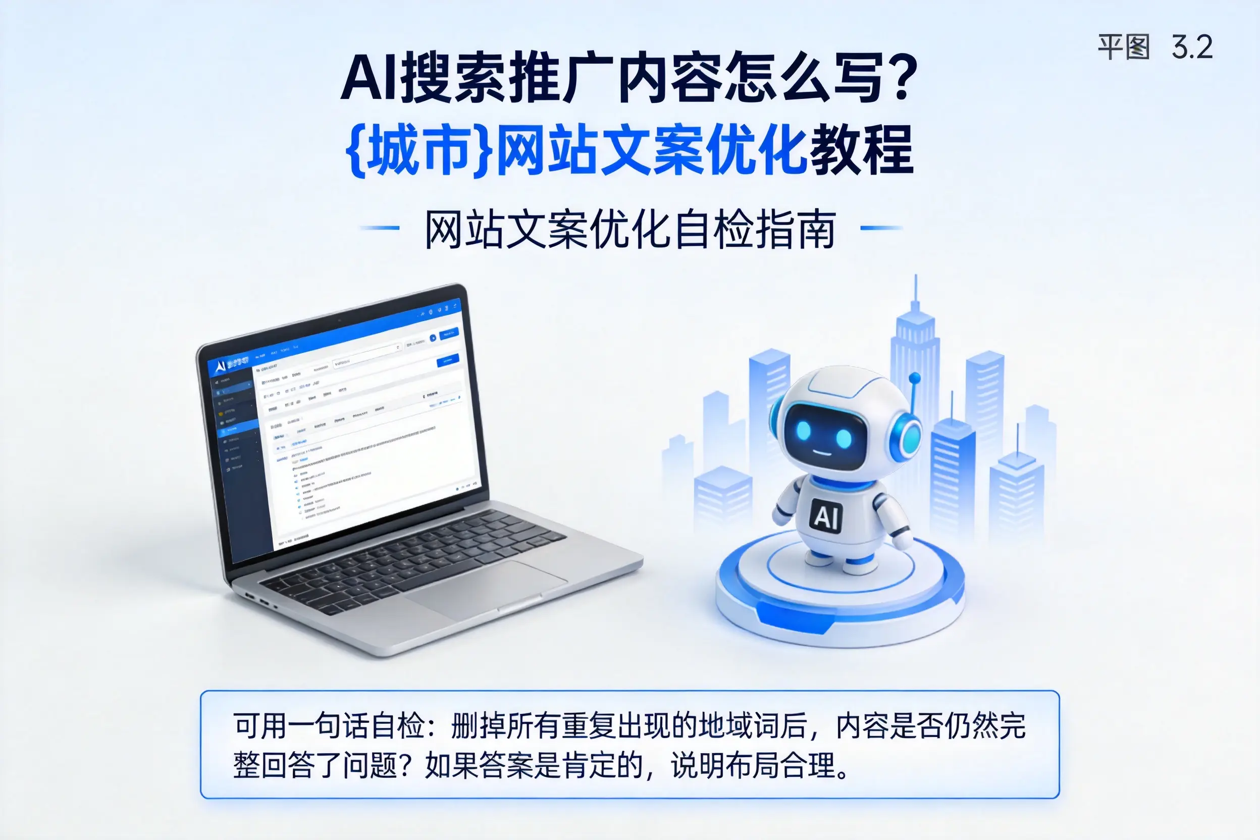 AI搜索推广内容怎么写？榆林网站文案优化教程