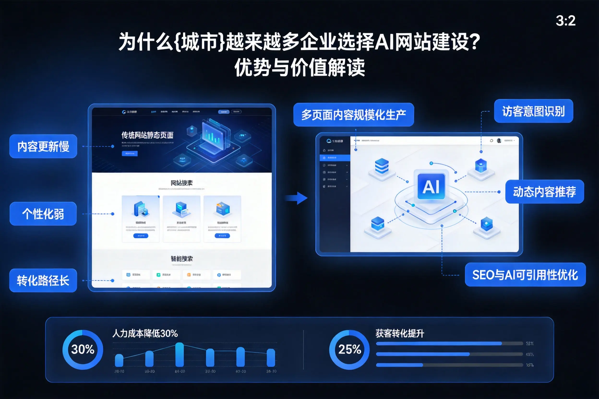 为什么榆林越来越多企业选择AI网站建设？优势与价值解读