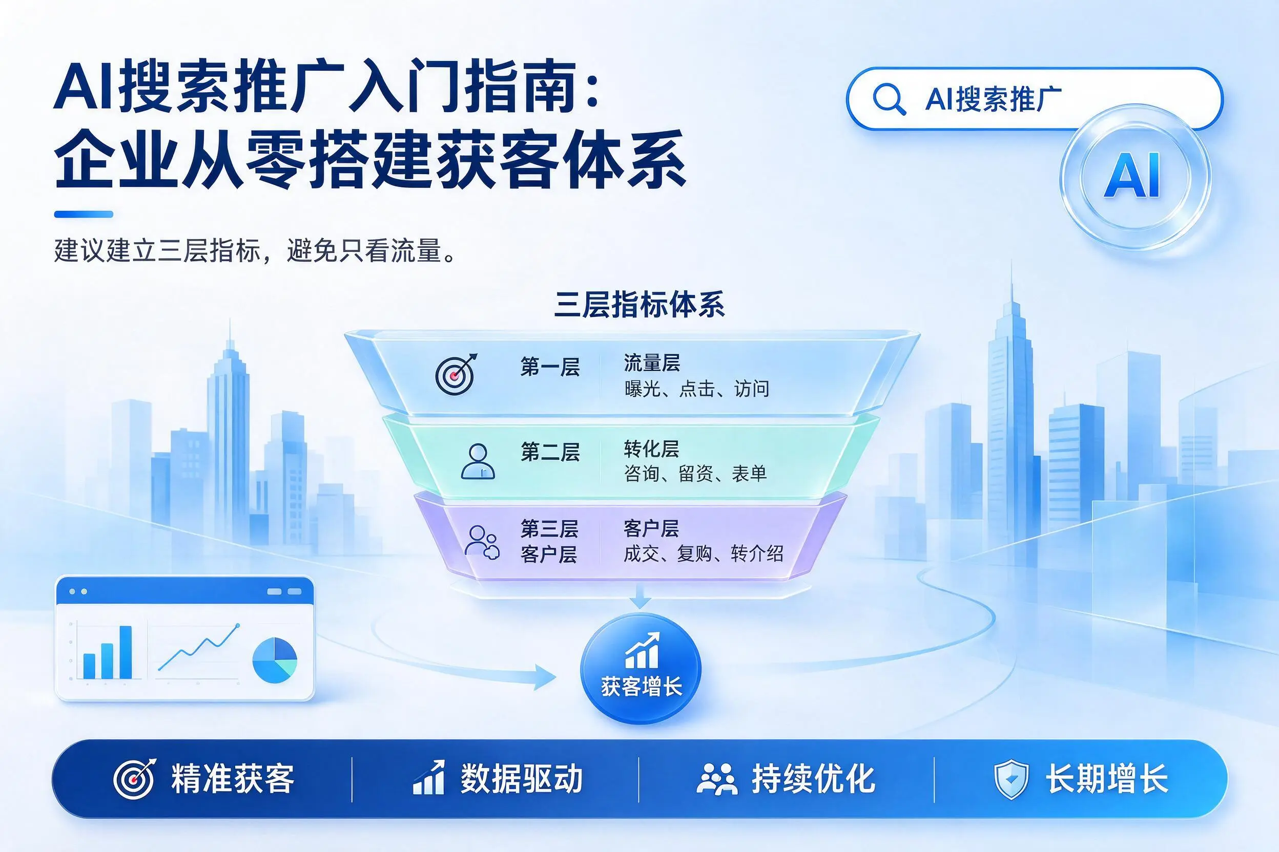 AI搜索推广入门指南:榆林企业从零搭建获客体系